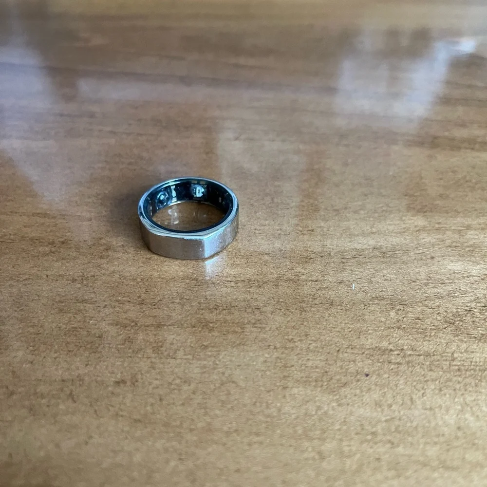 Oura Ring, Gen 3, Silver, Size 11, Gently used.